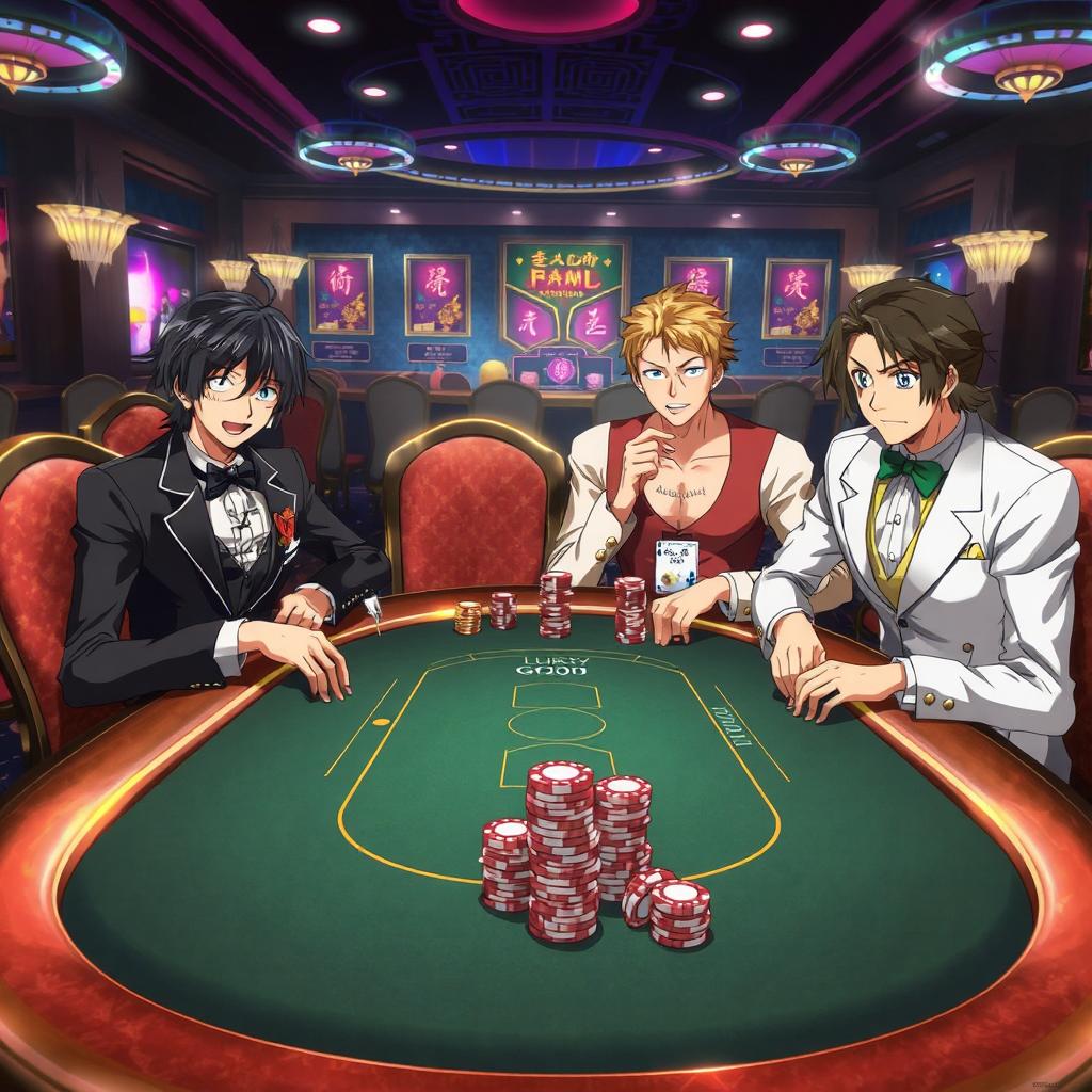 Kalau Karakter Anime Main Baccarat