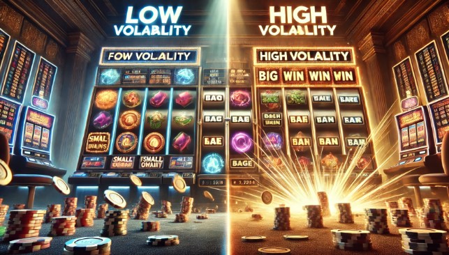 Slot Volatilitas Rendah vs Tinggi